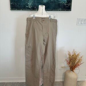 Dockers Khaki D3 Classic Fit Cargo Pants Size 36x30